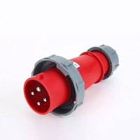 Ip67 230v 125a Pa66 3p+e Electrical Male Female Industrial Plug And Socket